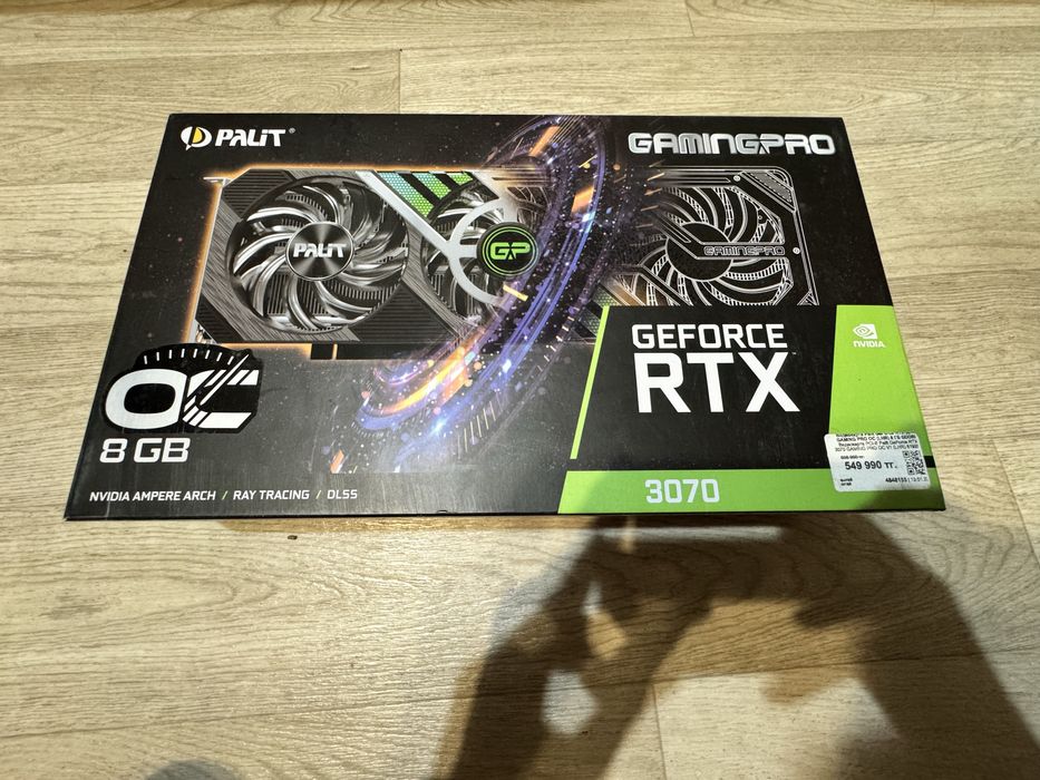 Видеокарта Palit GeForce RTX 3070 GamingPro 8Gb