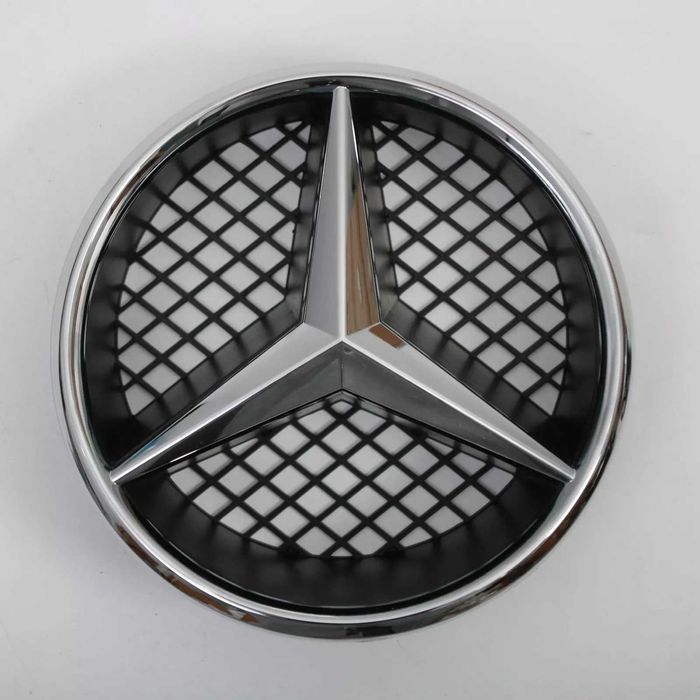 Оригинална емблема 185мм - W204, X204 (Хром/Черна Звезда) НОВА!