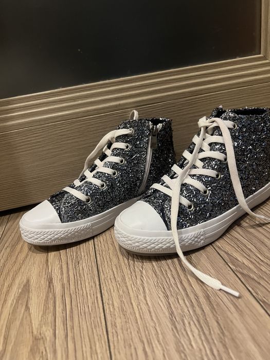 Кеды со стразами, р 32