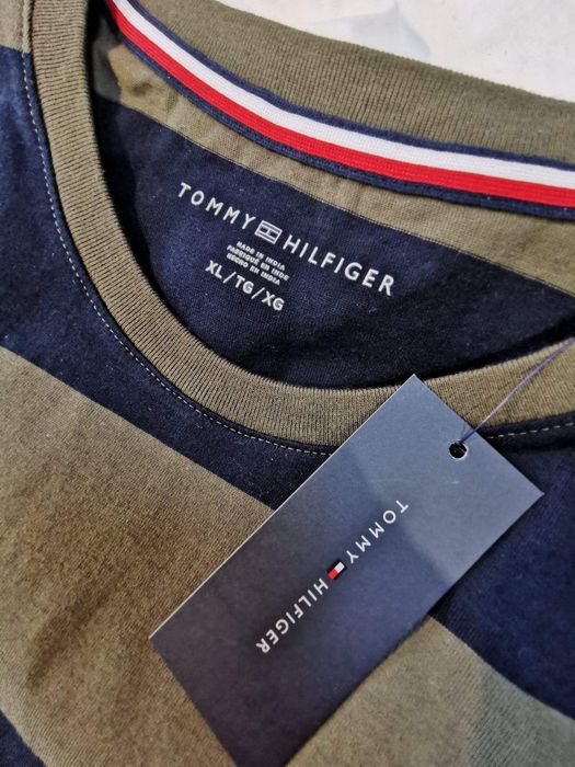 TOMMY HILFIGER - Tricou galben, rosu, verde
