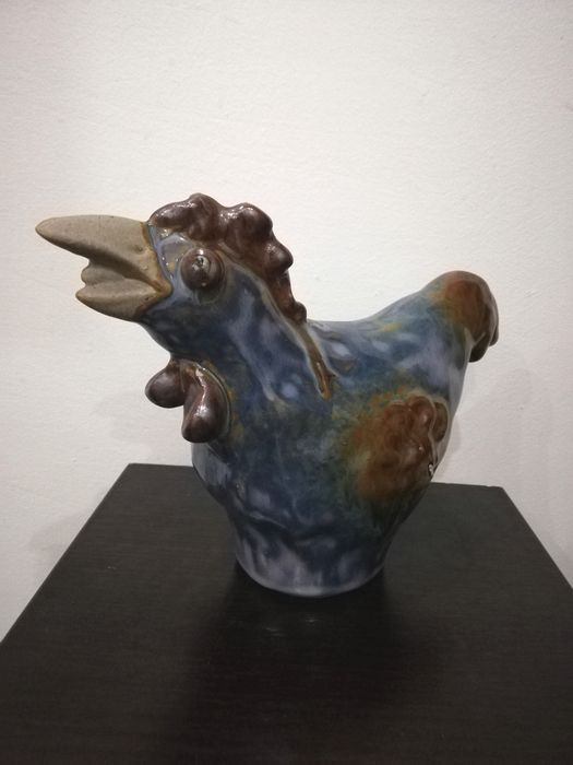 Арт фигурка на пиле от керамика. Франция.