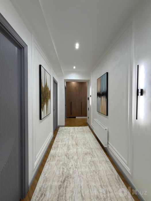Паркентский Новостройка Oq Saroy Urban Stroy 3 комнатная 2 этаж, 85м2