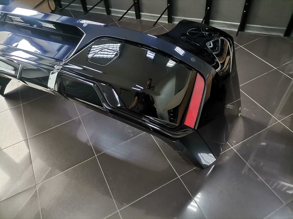 Задна Броня BMW 7 i7 G70 M Пакет БМВ Г70 и7 Комплект Shadow- A16