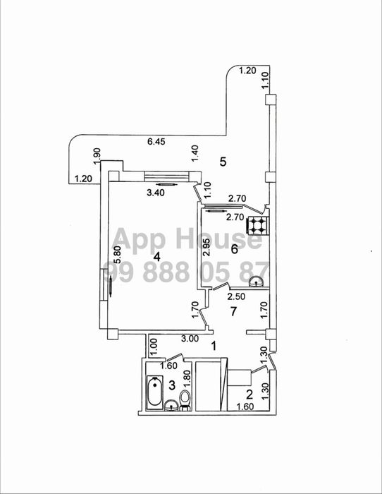 1в2 Комнаты 1в2/7/12 Тузель 2, Айнур, Корзинка, 40 Лет победы, Tuzel