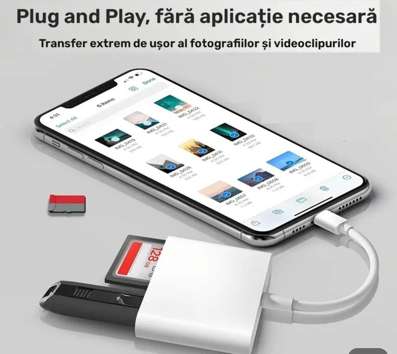 Adaptor Otg -transfer date,cardsd