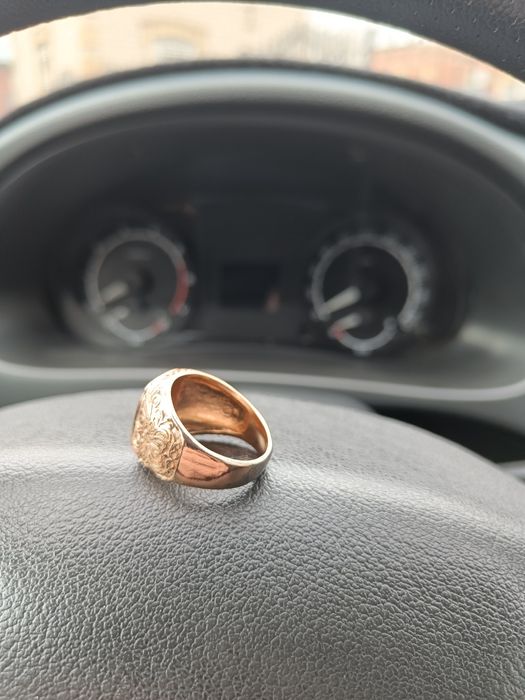 Печатка серебро (позолоченное)