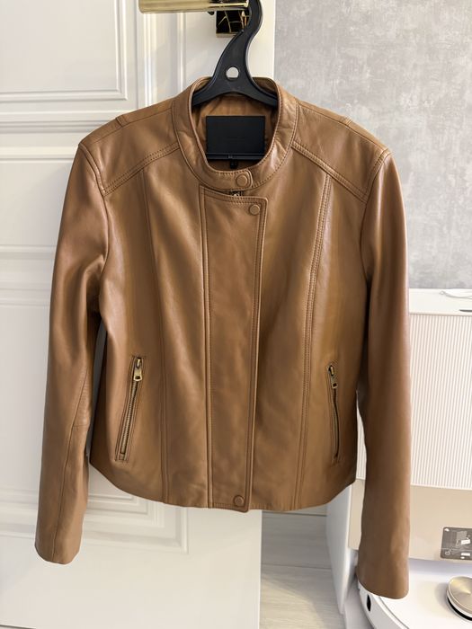 Кожаная куртка Massimo Dutti, M