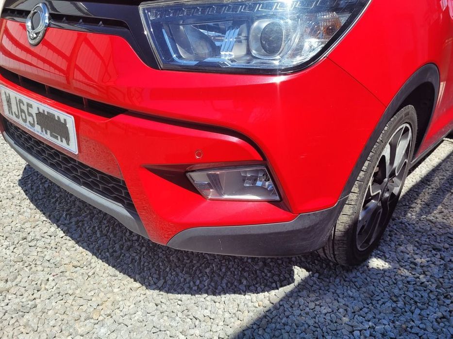 Bara fata SsangYong Tivoli 2015 - 2019 Flaming Red Pear RAM (1290) Diesel model fara ...