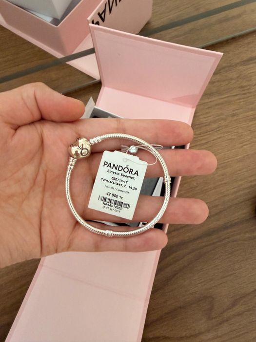 Pandora браслет серебро 925