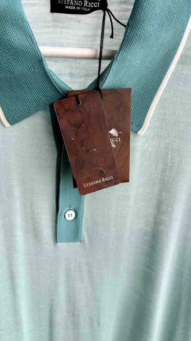 Шелковое поло Stefano Ricci