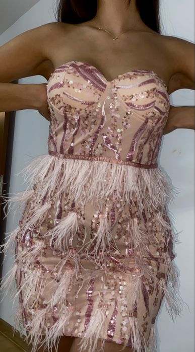 Rochie Glam Roz Bella Barnett