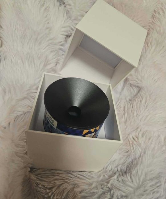 scrumiera iqos pentru mașină cu suport pachet, ceramica neagra, saddo x