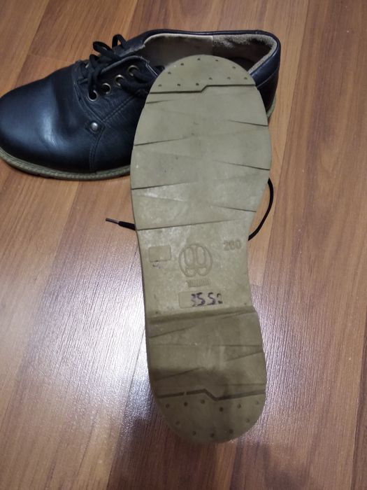 Мужские туфли кожаные.