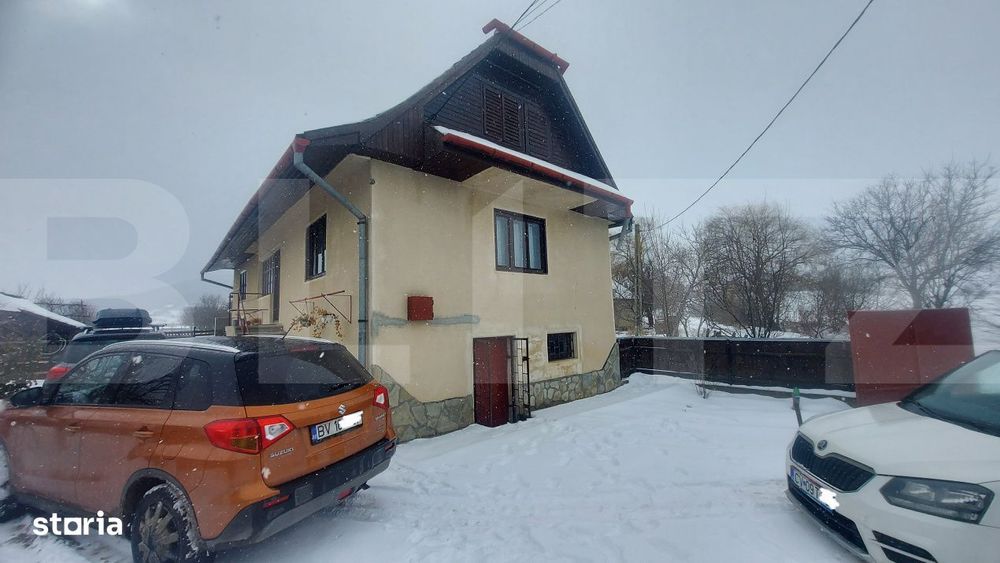 Casa solida cu teren in Borosneu Mic – liniste si natura