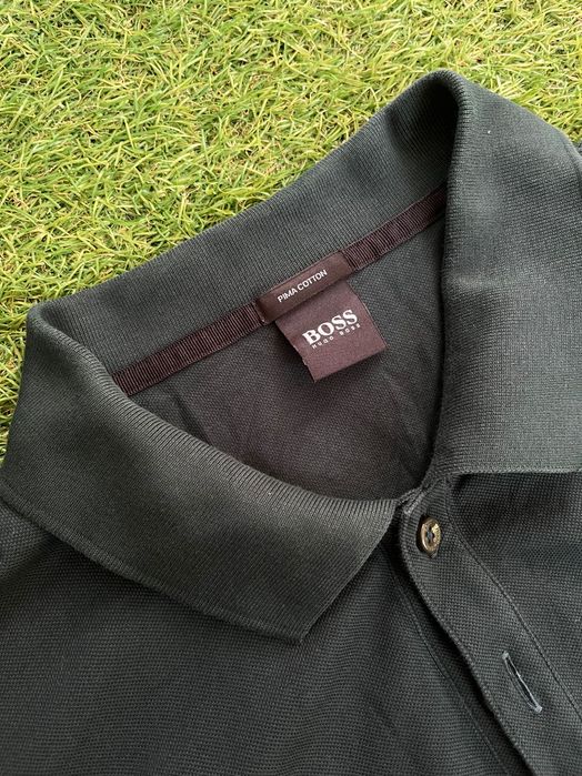 Мъжка блузка с яка : HUGO BOSS Pima Cotton XXL