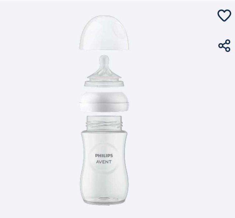 Биберон philips avent natural response поток 2