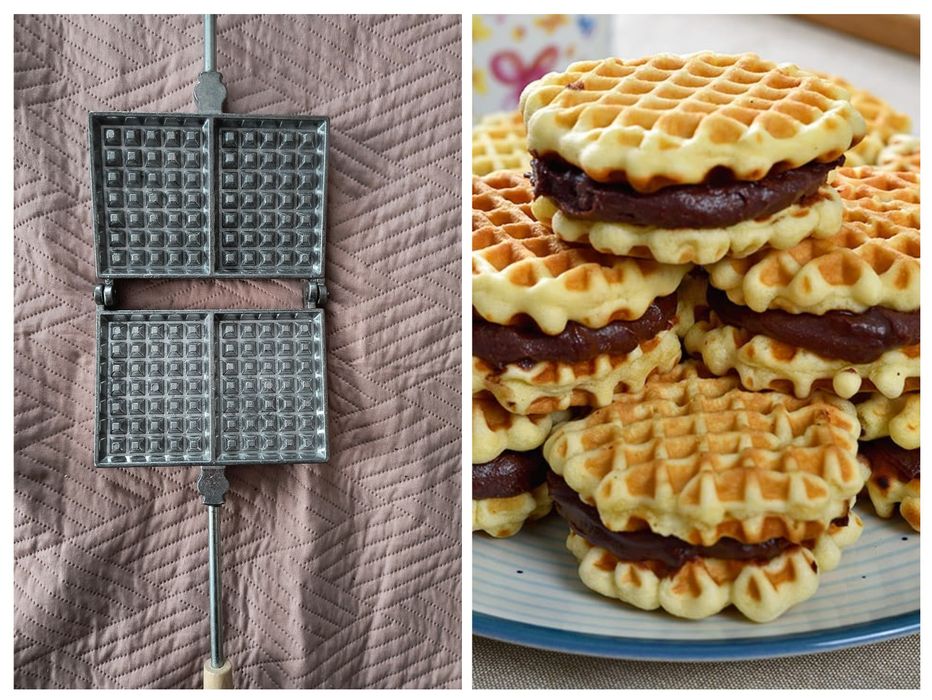 Forma din aluminiu  pentru nuci, faguri, cosulete, ciupercute, gofre