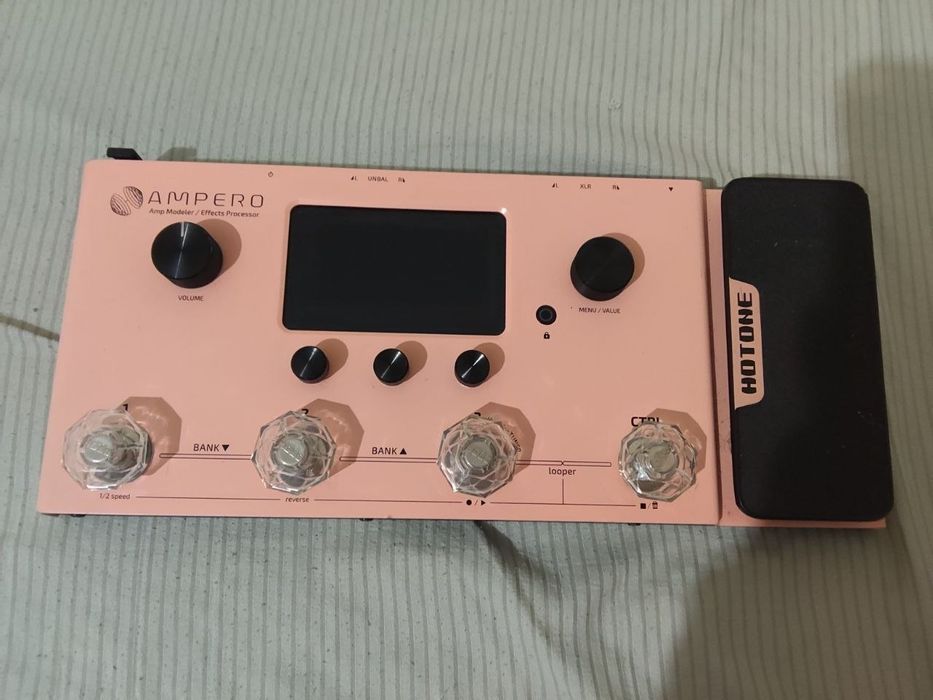Гитарный процессор Hotone Ampero Pink Limited edition