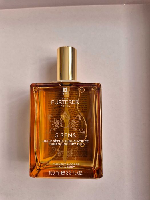 [Ново] René Furterer 5 Sens сухо олио за коса и тяло, 100 мл