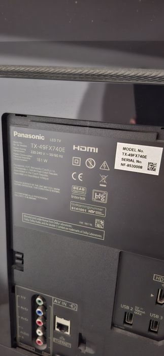 Smart TV Panasonic Viera fx740 4k