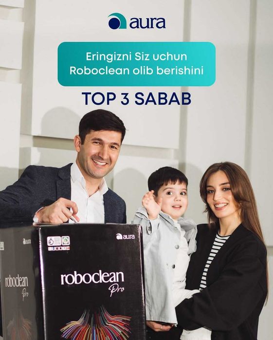 Pilesos Aura Roboclean koʻp funksiyali