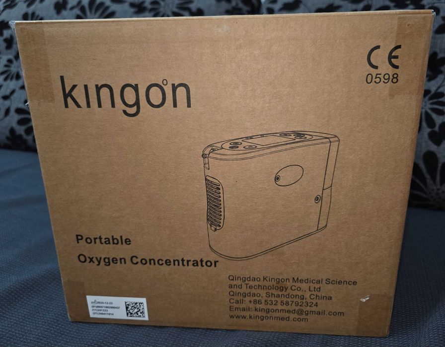 Мобилен кислороден концентратор Kingon Freedom P2