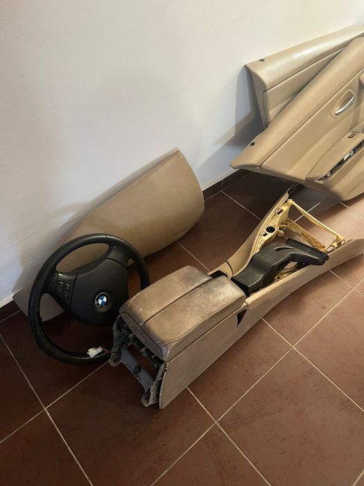 Interior complet piele BEJ BMW Seria 3 E90/91