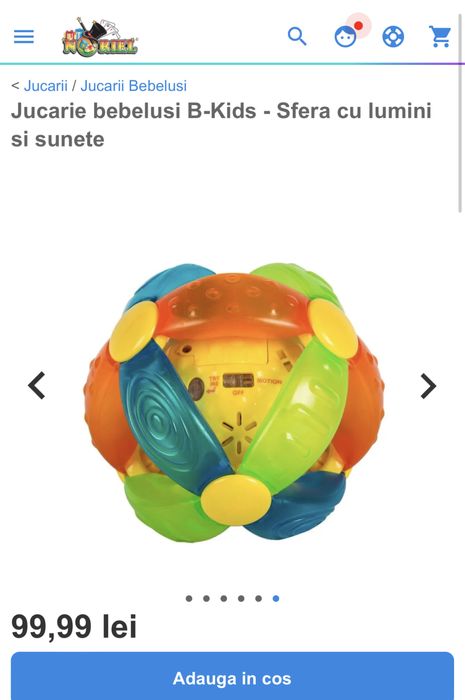 Vand jucarii bebelusi Noriel