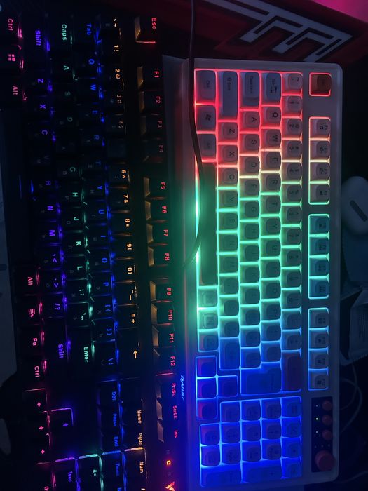 механическая клавиатура rapoo v500pro + ultra s мембранка