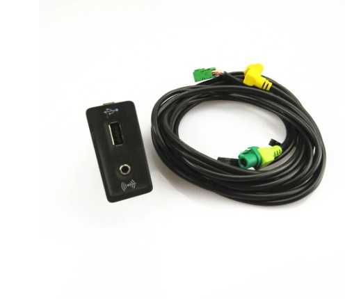 Mufa USB-AUX+ cablaj carplay,android auto-AppConnect vw,skoda