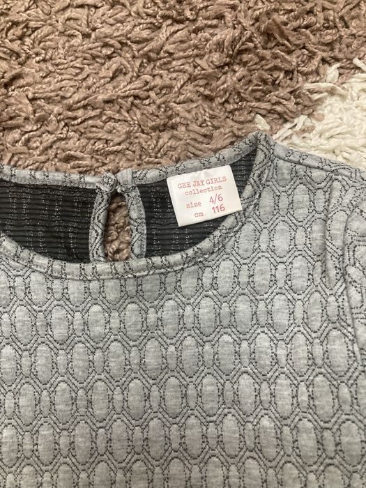 Платье для девочки теплое