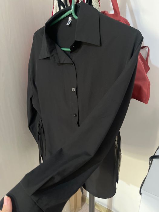 рубашка черная с