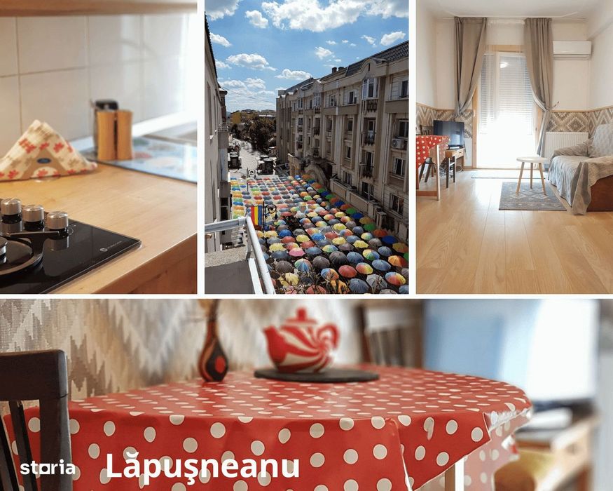 Apartament superb de închiriat – Strada Lăpușneanu , centru, Iasi