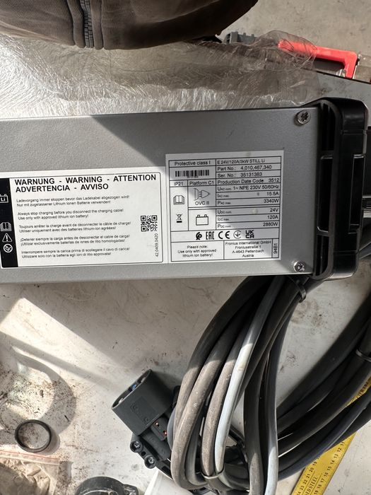 Redresor 24v li-ion lize si stivuitoare electrice