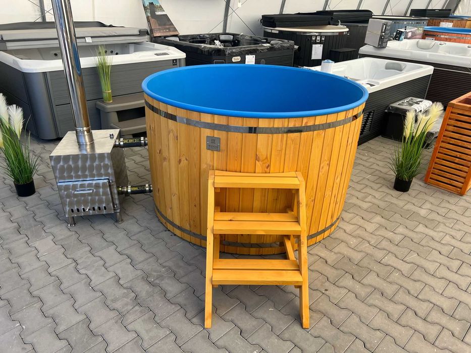 Ciubar Plastic / Fibra Model Popular Wood Spa Transylvania®️ 6-8 pers.