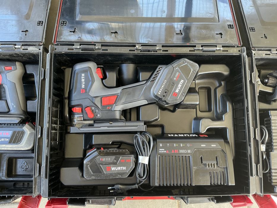 Vind set complet 3buc wurth AFS,ABH,APS 18 Compact  2024 toate 5ah
