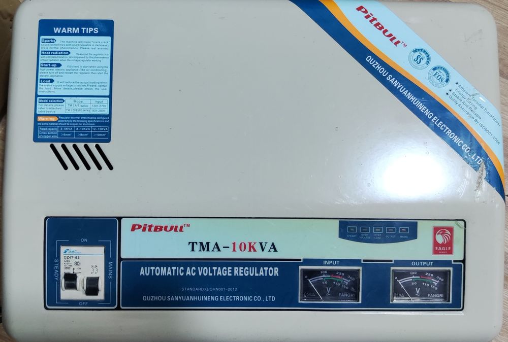 Pitbull стаблизатор TMA-10KVA