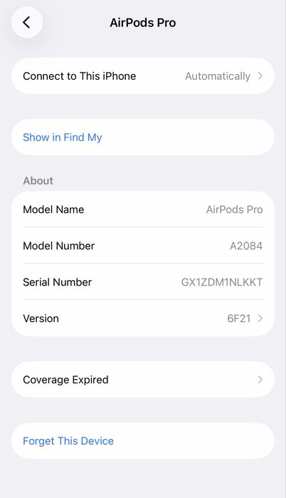 Vand AirPods Pro 1