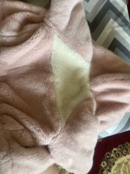 Деткая шубка теплая