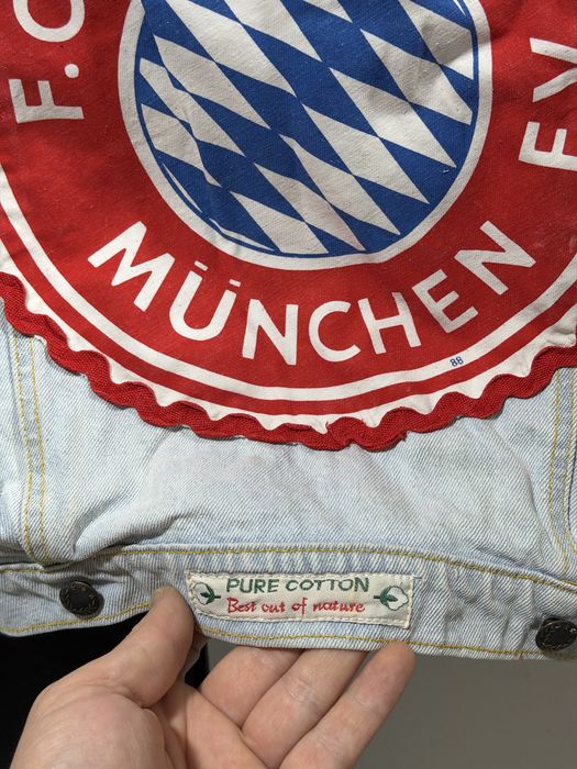 Signed Bayern Munich Patchwork Denim Vest