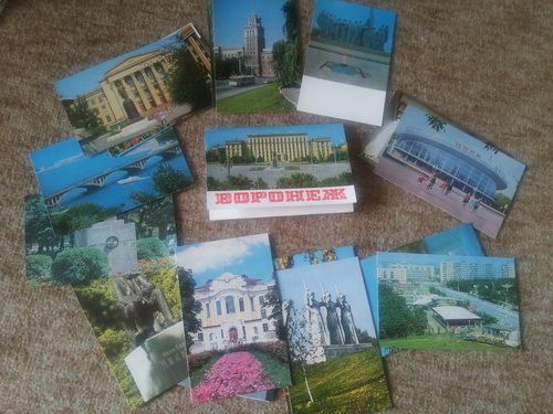 Комплекти картички на градове от Съветския съюз от преди 1980 г.