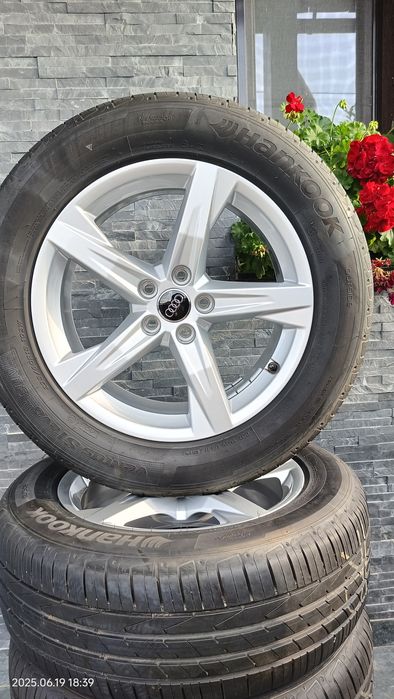 Jante Originale Audi Q5 "18, anvelopeHankook  235 60 R18 AO
