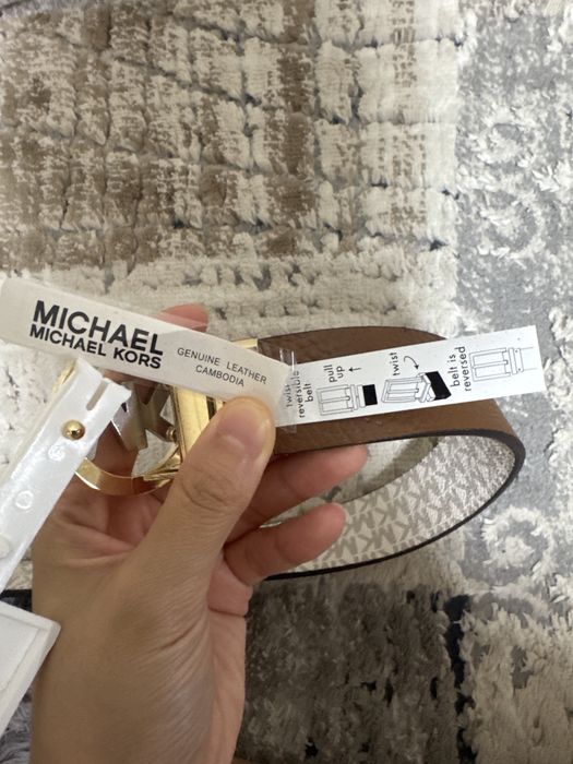 Ремень кожаный Michael Kors ориг