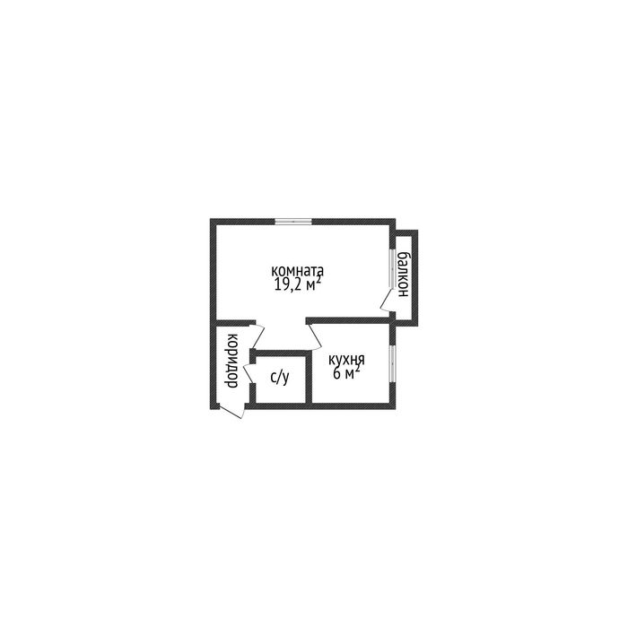 1к.КСК 31кв. этаж 2