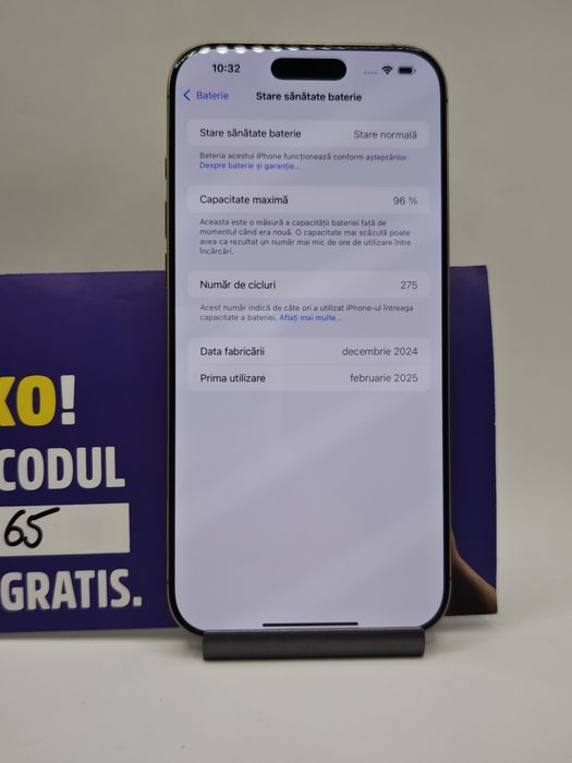 16 Pro Max 256 Gb Desert Titanium