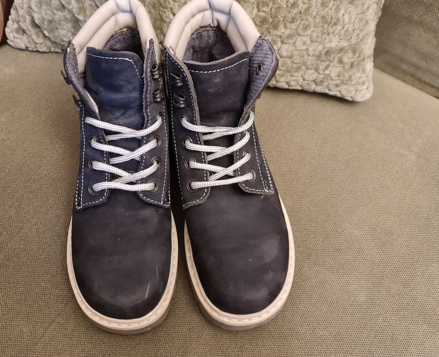 Ghete/bocanci de piele intoarsa/suede - unisex