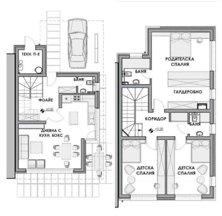 От строител без комисион двуетажна къща Елин Пелин 320000€
