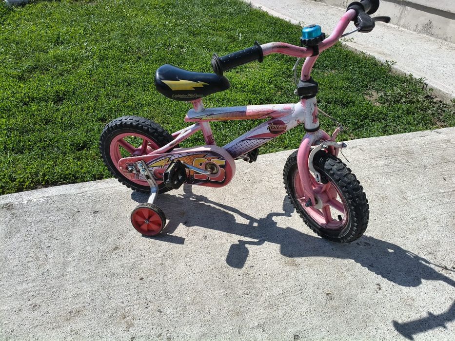 Bicicleta copii cu roti ajutatoare