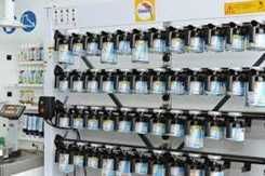 Автобояджийска стена Glasurit Line-90 WB + спектро + IRT UV spot cure2