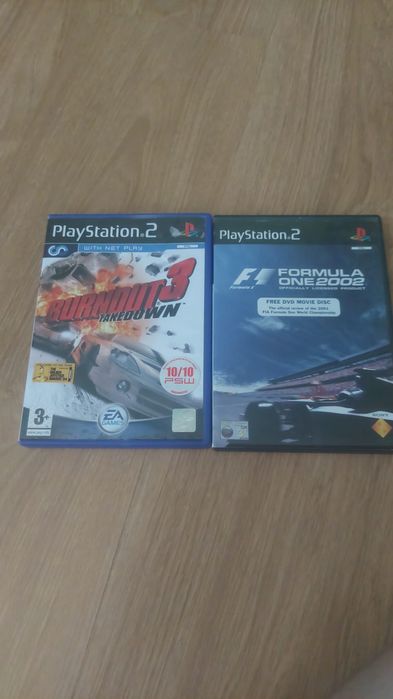 Плейстейшън 2 слим + 2 игри